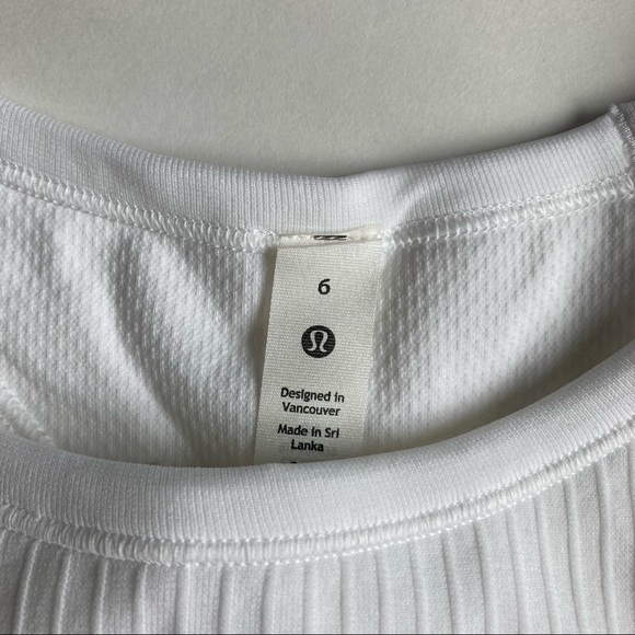 NWT lululemon ebb to street crop racerback tank - Picture 3 of 5